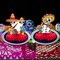 Day of The Dead Decorations - 9 Pieces Dia De Los Muertos Honeycomb Table Toppers Cutouts Sugar Skull Flowers Centerpieces Day